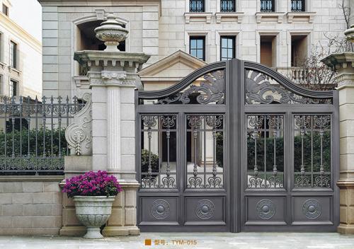 鋁藝庭院門(mén)案例7